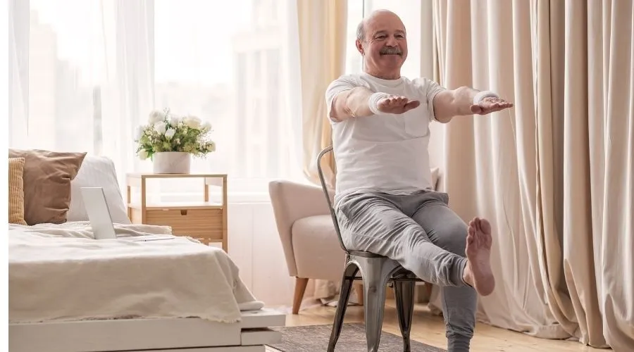 65+ için Kolay egzersiz